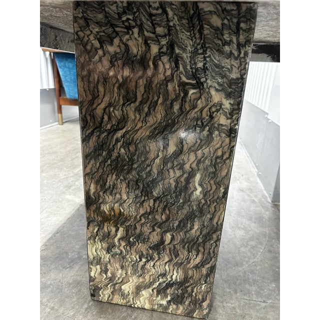 Vintage Marble Side Table For Sale - Image 11 of 12