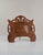 Art Nouveau Folk Art Hand-Carved Wooden Picture Frame, 1890s For Sale - Image 5 of 14