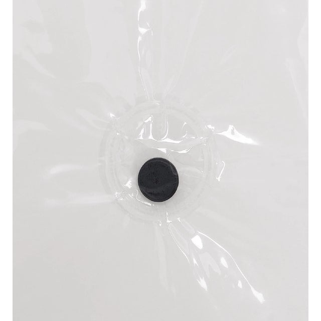 Clear Shower Curtain Liner Anti-Bacterial Peva 70x71 Water Repellent Mainstays For Sale - Image 6 of 8