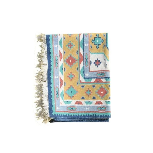 Casa Cosima Ebba Rug, 8x10, Yellow For Sale - Image 4 of 5