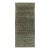 Antique Distressed Malayer Runner With Paisley Grid in Green Hues - Rug & Kilim For Sale