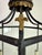 Spanish Revival Antique Spanish Revival Hexagonal Crown Lantern-Pair Available For Sale - Image 3 of 15