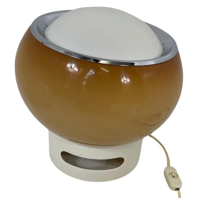 Probably the coolest lamp we have in stock. This is a very rare meblo guzzini floor or table lamp designed by studio 6g...