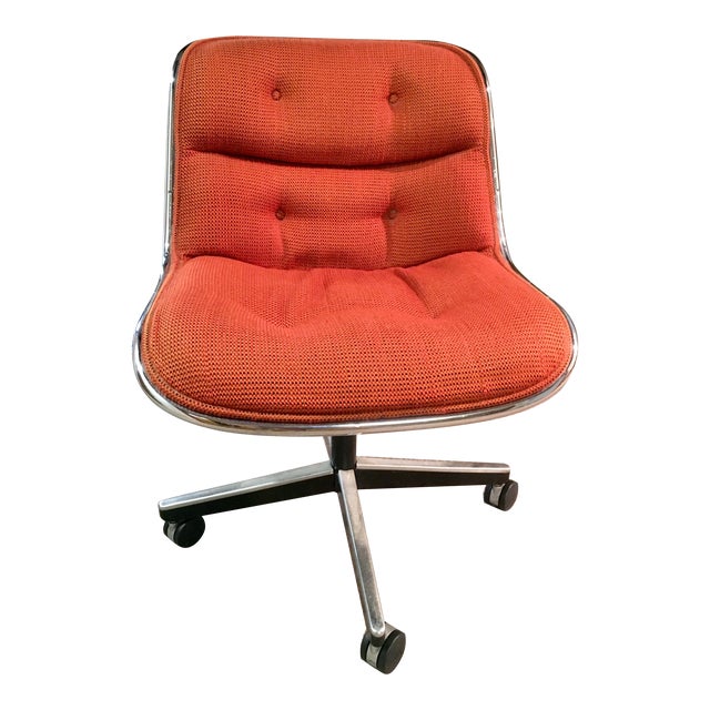 1970 Knoll Charles Pollock Office Chair Chairish