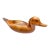 1984 Decoy Hand-Carved Signed California Butternut Wood "Ring Bill" Drake Duck For Sale