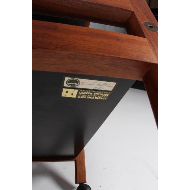 Wood Vintage Tray Table by Børge Mogensen for Fredericia, 1970s For Sale - Image 7 of 10