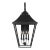 Sean Lavin by Visual Comfort Studio Galena 4-Light Outdoor Extra Large Lantern Sconce in Textured Black For Sale