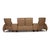 Arion Leather Sofa Beige Four Seater Couch from Stressless For Sale - Image 12 of 14