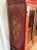 Vintage Hand-Painted Rajasthani Display Cabinet – Slim 12" Depth For Sale In Chicago - Image 6 of 12