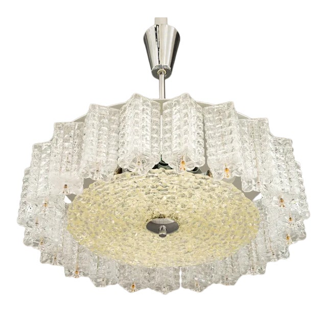 Austrolux Chandelier, 1960s For Sale