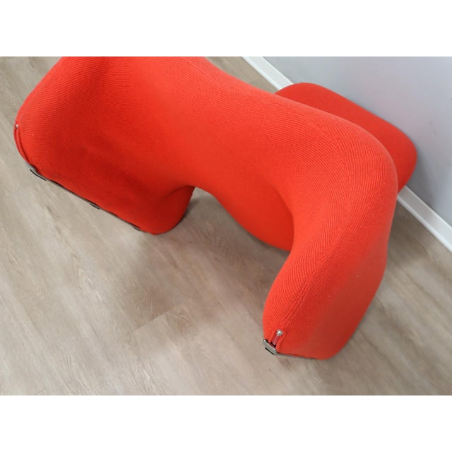 Textile Space Age Djinn Chair by Olivier Mourgue for Airborne, 1960s For Sale - Image 7 of 13