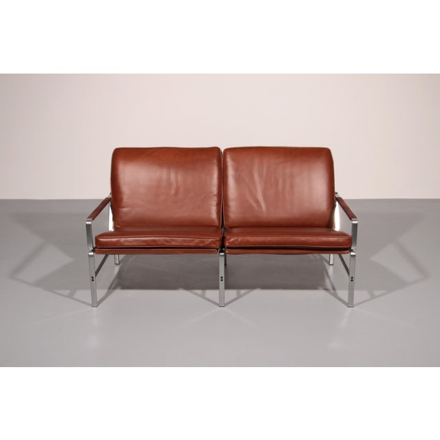 1960s FK6720 Two-Seat Sofa by Fabricius & Kastholm for Kill International, 1960s For Sale - Image 5 of 13