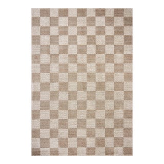 Chris Loves Julia x Loloi Calvin Pebble / Ivory 11'-6" x 15'-7" Area Rug For Sale