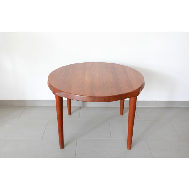 Vintage Coffee Table in Teak attributed to John Bone for A/S Mikael Laursen, 1960s For Sale - Image 4 of 16
