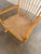 Beige In Style of Hans Wegner FDB Møbler Beechwood High Back Rocking Chair Danish Mid-Century Modern 1960s For Sale - Image 8 of 10