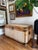 They don't make them like this anymore! Beautiful and functional. This 1950s-70s vintage Asian woven rattan blanket chest...
