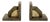 Marble Bookends, France, 1950, Set of 2 For Sale