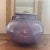 Contemporary Violet Flambé Glaze Lidded Statement Porcelain Vessel