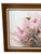 Vintage Signed Pastel Floral & Butterfly Oil Painting in Wood Frame For Sale In Las Vegas - Image 6 of 13