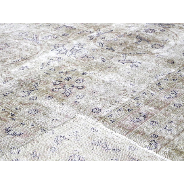 1920s Turkish Oushak Rug For Sale - Image 4 of 6