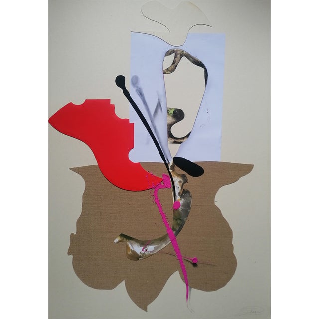 Stefano Mazzolini, Specu, 2023, Collage on Paper For Sale