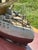 Late 19th C. American Primitive Folk Hand-Crafted Battleship Model on Base For Sale - Image 14 of 17