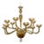 Modern Gold Murano Glass Chandelier with 12 Arms For Sale - Image 10 of 10