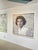 Early 21st Century Christina Major Oil on Canvas of Jackie O with Gold Leaf 49 x 51 2021 For Sale - Image 5 of 12