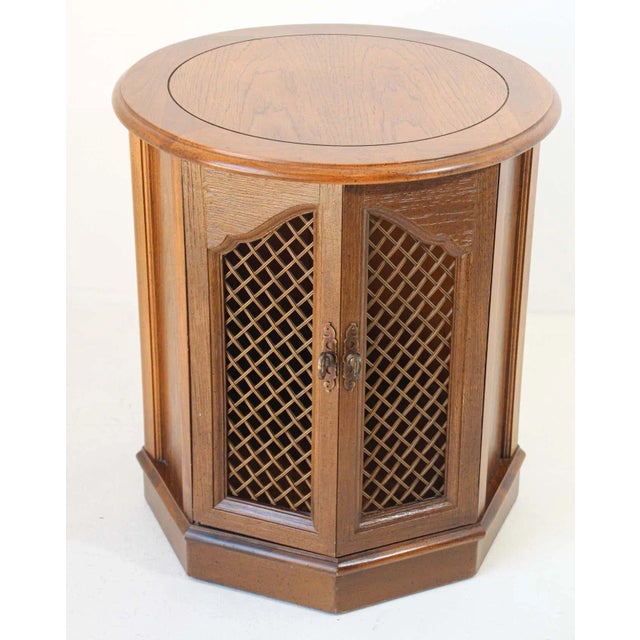 Traditional Barker Bros Moorish Accent Side Table Cabinet For Sale In Palm Springs - Image 6 of 13