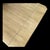 Pottery Barn Style Finish/ Fabric Accents For Sale - Image 4 of 5