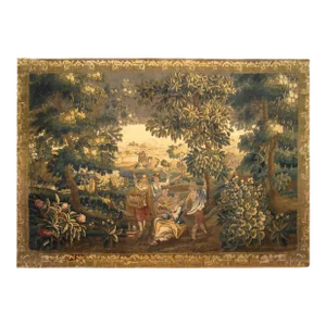 Late 17th Century Franco-Flemish Rustic Tapestry