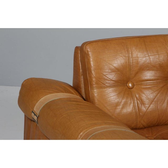 Brutalist Danish Brutalist Lounge Chair, 1970s For Sale - Image 3 of 8