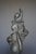 Metal Large Abstract Sculpture, 1960s, Lead on a Marble Base For Sale - Image 7 of 10