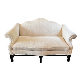 1950s Drexel Heritage Camelback Sofa For Sale