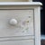 1990s Thomasville Impressions Ribbons & Bows Collection Rustic Country Cottage Knotty Pine 3 Drawer Chest With Bookcase Top in Distressed Beige For Sale In Philadelphia - Image 6 of 16