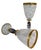 Glass Bohemian Art Glass Wine Glasses With Cobalt Serpent Attributed to Harrach Bohemian Glass For Sale - Image 7 of 9