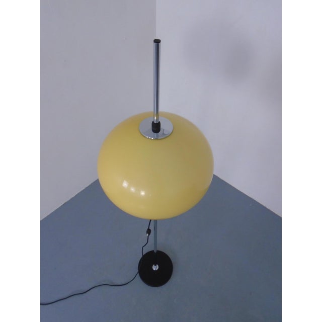 Metal Space Age Metal and Plastic Floor Lamp, Germany, 1970s For Sale - Image 7 of 16