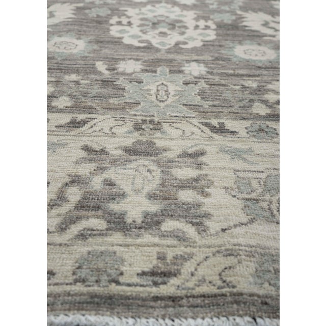 Contemporary Oushak Rug 5'7" x 8'3" For Sale - Image 3 of 8