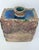 Brutalist Vintage German Ceramic Vase with Glass Inlay from W. Goebel, 1960s For Sale - Image 3 of 14