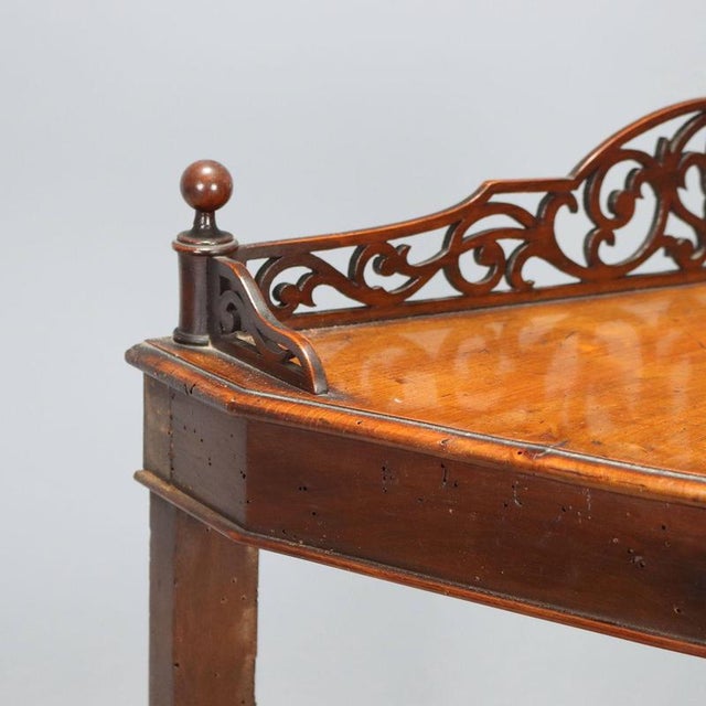 Louis Philippe Walnut Shelf For Sale - Image 3 of 9