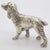 Vintage Italian Handmade Genuine Silver Cocker Spaniel Dog Figurine, 1960s For Sale - Image 3 of 11