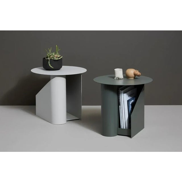 Warm Gray Sentrum Side Table by Schmahl + Schnippering For Sale - Image 4 of 8