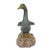 Chinese Mud Goose or Duck Sculpture With Glass Eyes, 9.25" Chalkware For Sale In San Francisco - Image 6 of 10