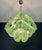 Vintage Italian Green Murano Glass Discs Chandelier, 1990s For Sale - Image 16 of 18