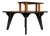 Brazilian Modern Two-Tier Accent Table in Marine Plywood by José Zanine Caldas, Brazil, 1950s For Sale