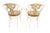 Metal Brown Jordan Mid Century Three Piece Pomegranate Iron Patio Set For Sale - Image 7 of 13