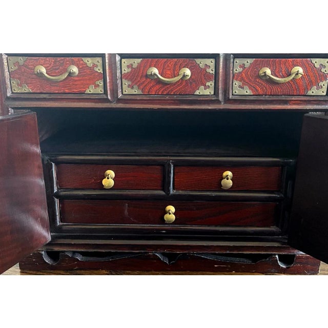 Small Korean Cabinet With Drawers Gakkesuri Joseon Dynasty For Sale - Image 10 of 12