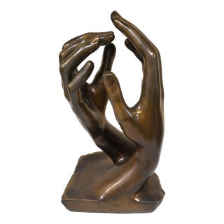 Auguste Rodin, the Cathedral, 1990s, Bronze For Sale