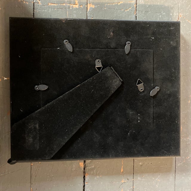 Contemporary Original Stephen Heigh Small Abstract Painting “Octopus“ Frame and Signed For Sale - Image 4 of 5