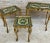 Italian Florentine Neoclassical Nesting Tables in Giltwood, 1960s, Set of 3 For Sale - Image 4 of 13